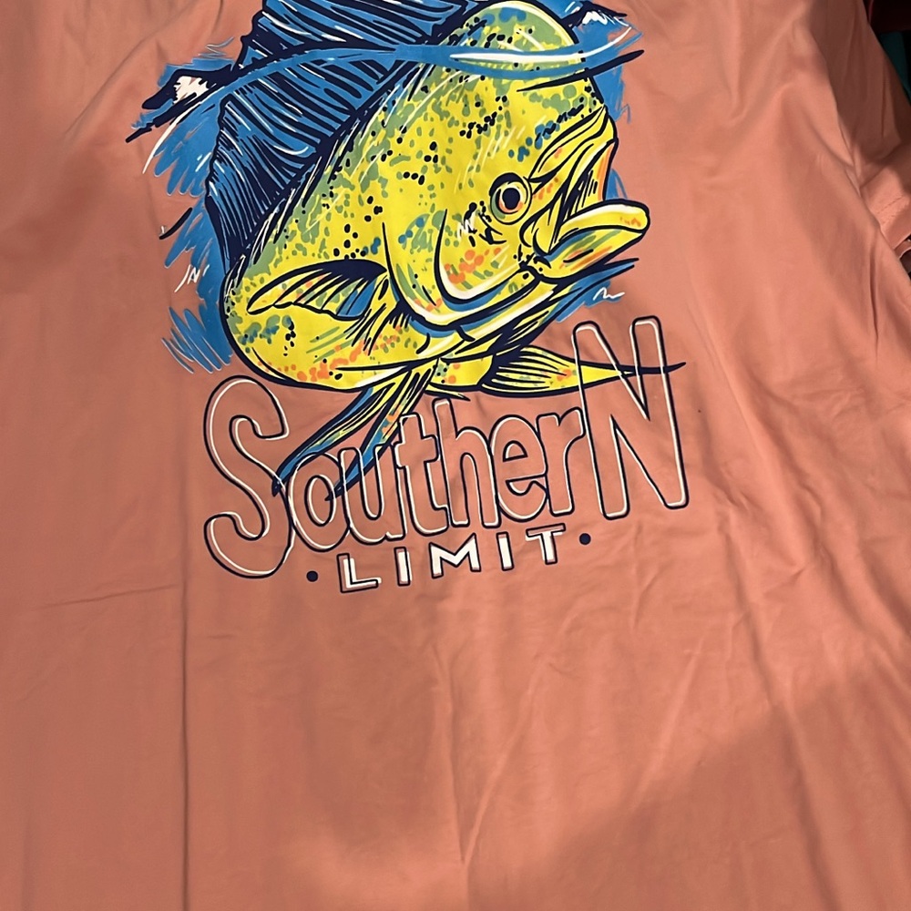 Southern Limit Graphic Tee - Coral